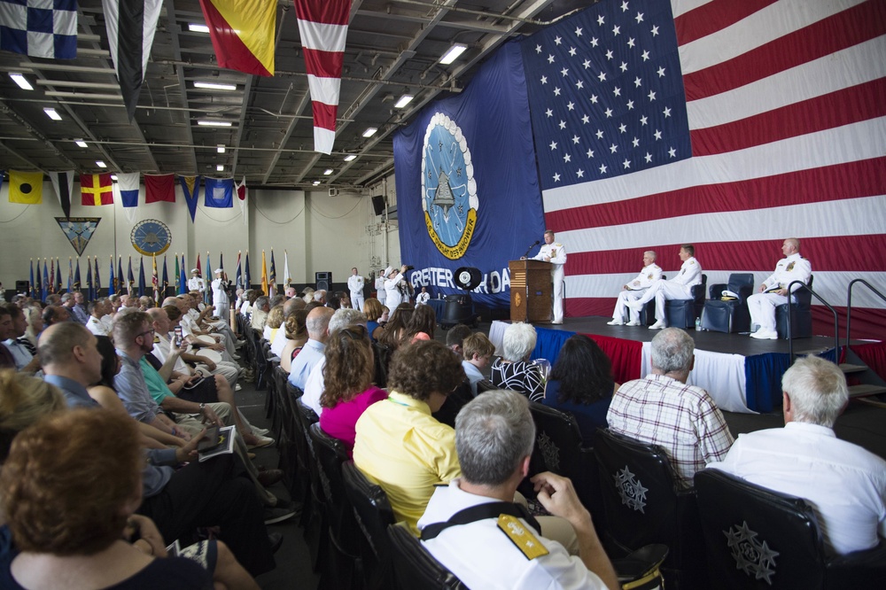 Carrier Strike Group (CSG) 10 Change of Command