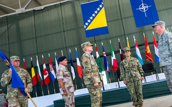 NATO HQ Sarajevo Transfer of Authority