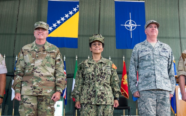 NATO HQ Sarajevo Transfer of Authority