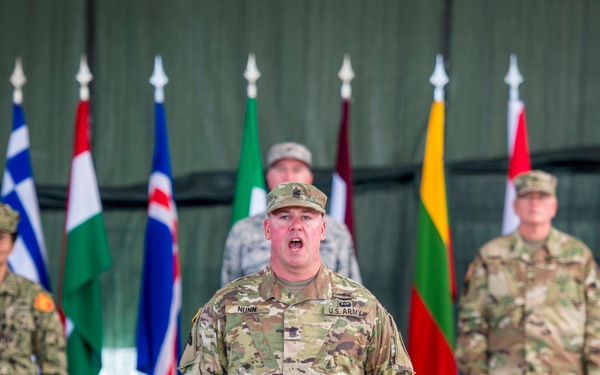 NATO HQ Sarajevo Transfer of Authority