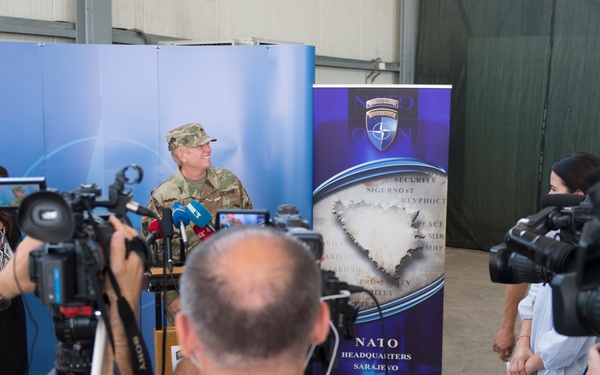 NATO HQ Sarajevo Transfer of Authority