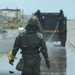 Joint forces decontaminate the flight line