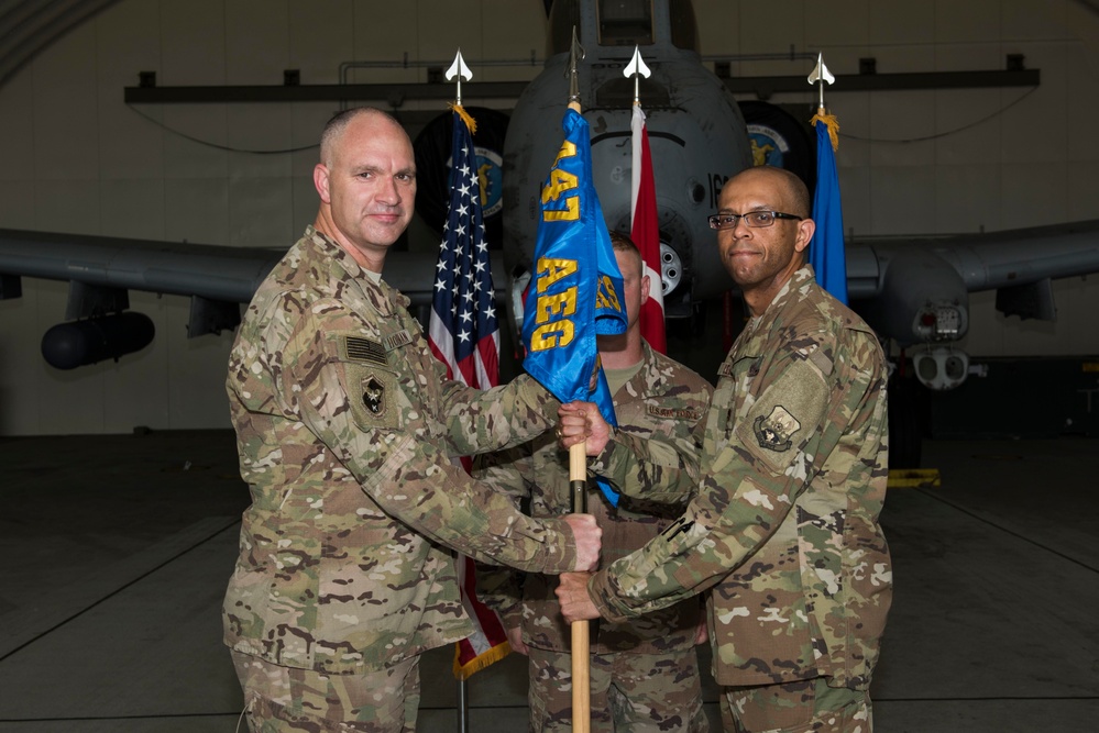 447 EAMXS welcomes new commander