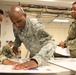 Soldiers prepare battle boards for Global Medic