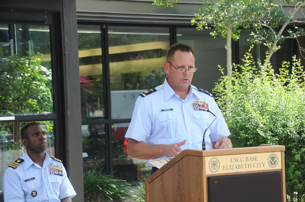 Coast Guard health clinic staff receives award, celebrates 25th anniversary in Elizabeth City, NC