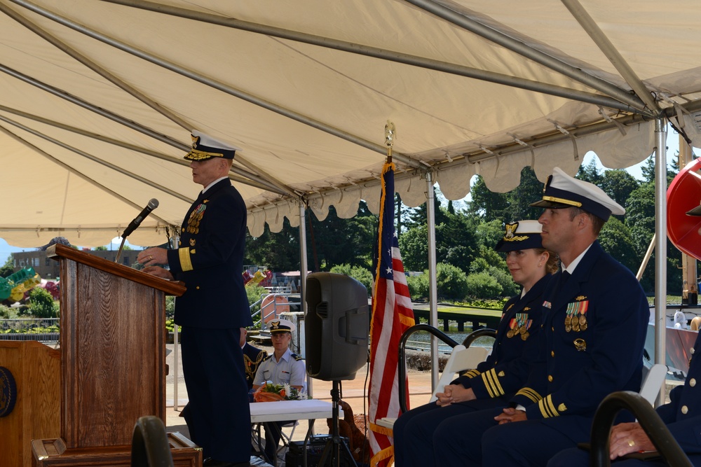 USCGC Fir change of command