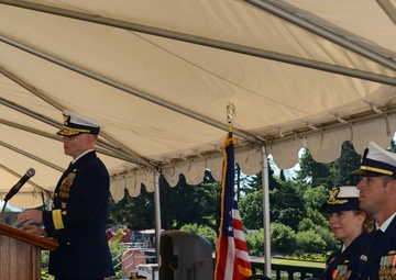 USCGC Fir change of command