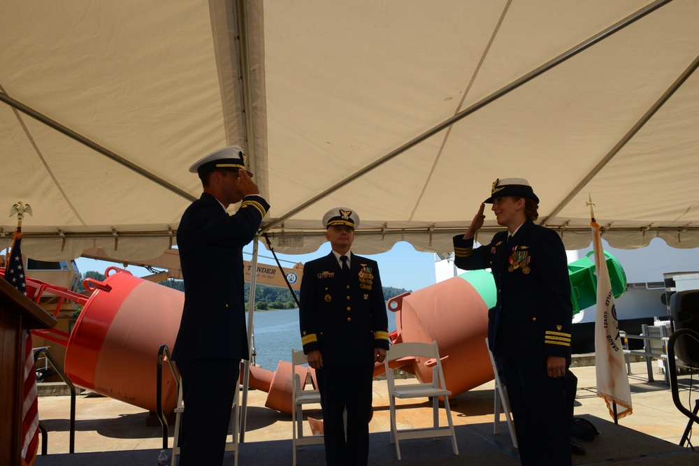 USCGC Fir change of command