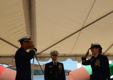 USCGC Fir change of command