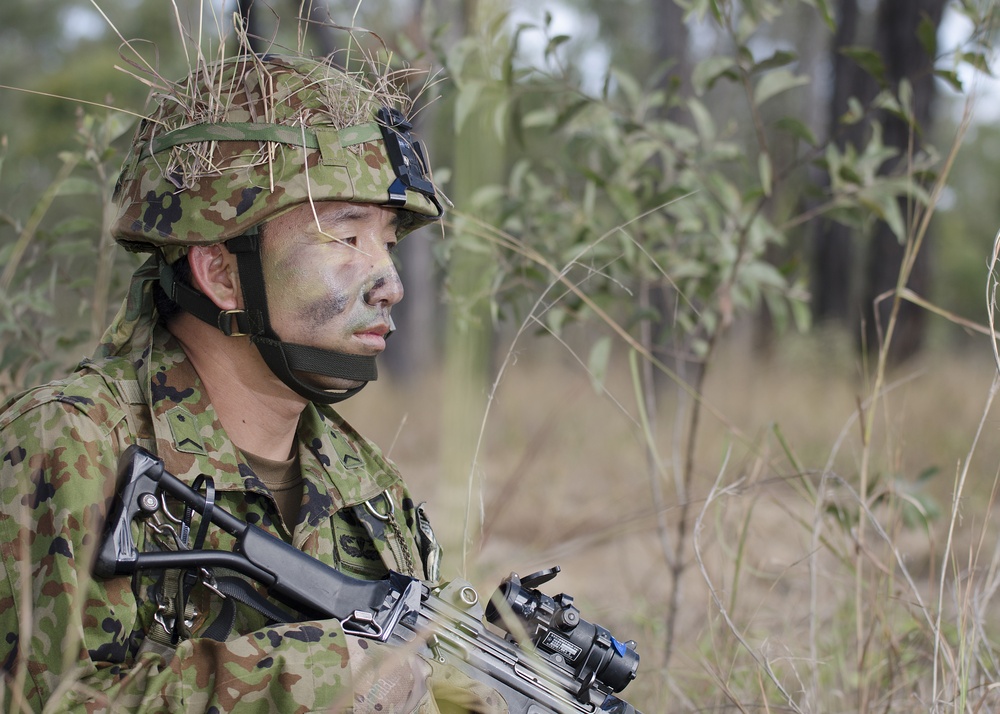 Japan Ground Self-Defense Force in Exercise Talisman Saber 17