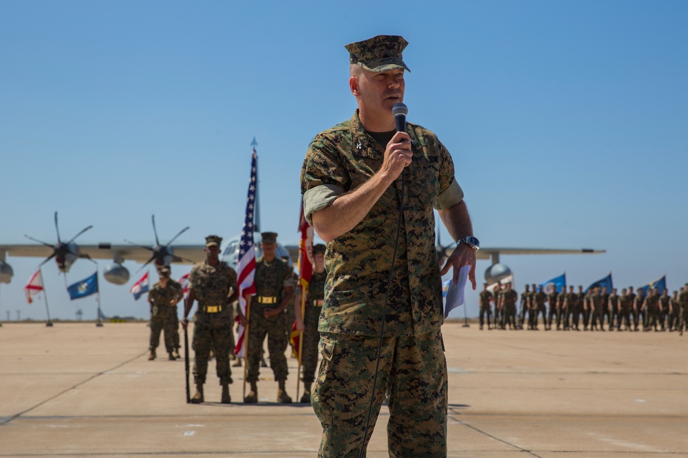 MAG-11 receives new commanding officer