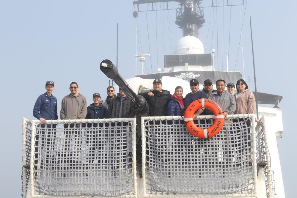 Coast Guard Cutter Sherman Community Outreach