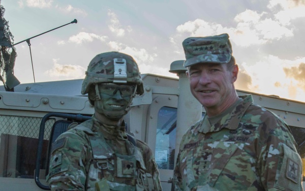 Vice Chief of Staff of the U.S. Army visits 10th CAB during Saber Guardian