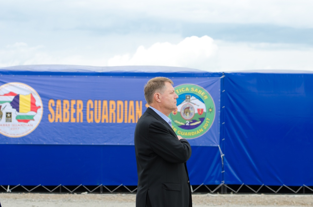 Getica Saber ends with firepower display for distinguished guests
