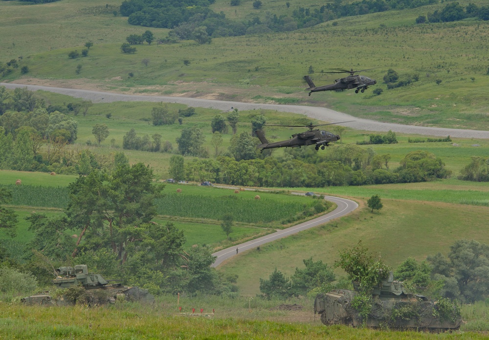 Getica Saber 17 ends with 'Iron Brigade' demonstration of Fire Power