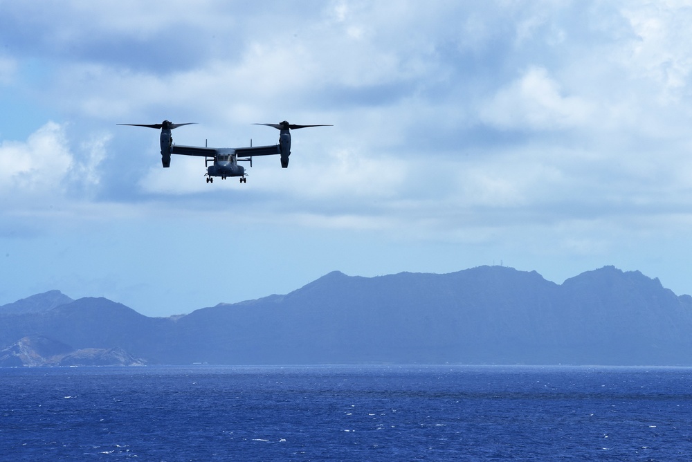 USS San Diego &amp; VMM-161 Flight Ops at SUSTEX