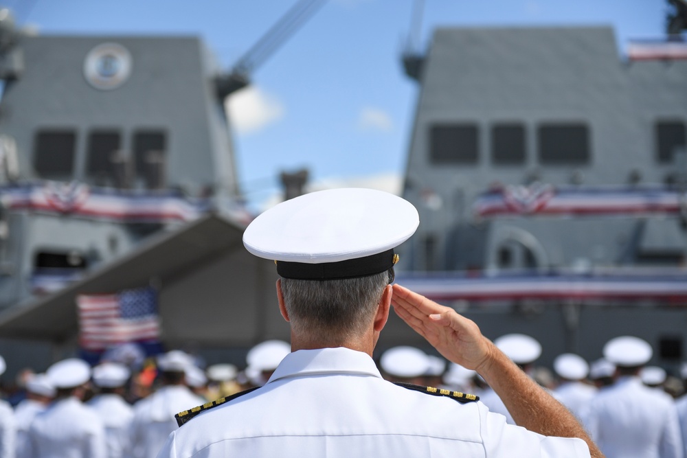 USS John Finn (DDG 113) Commissioning Ceremony