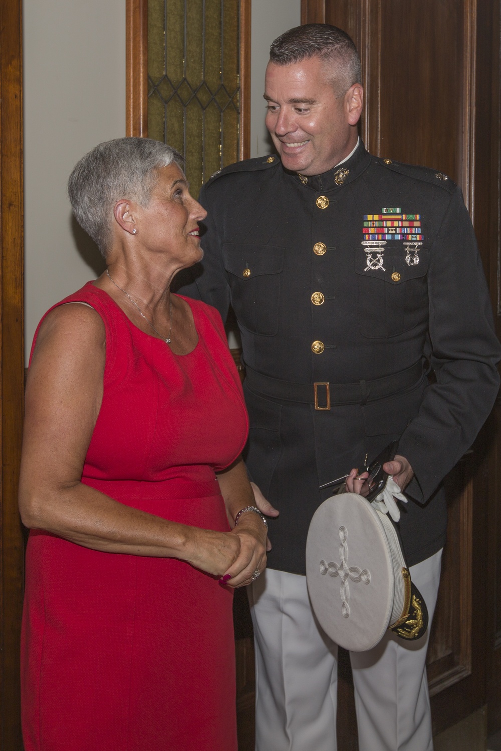 Honorary Marine Ceremony