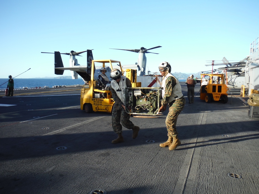 31st MEU Forward Command Element inserts ashore during Talisman Saber 17