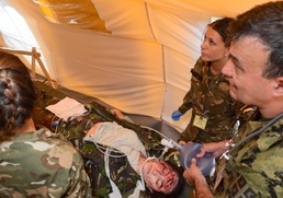 Balkan Medical Task Force joins Saber Guardian 17