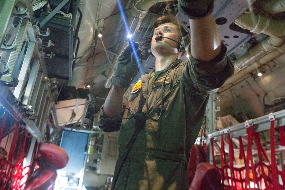 SPMAGTF-CR-AF Conducts Aerial Refueling with Spanish Air Force