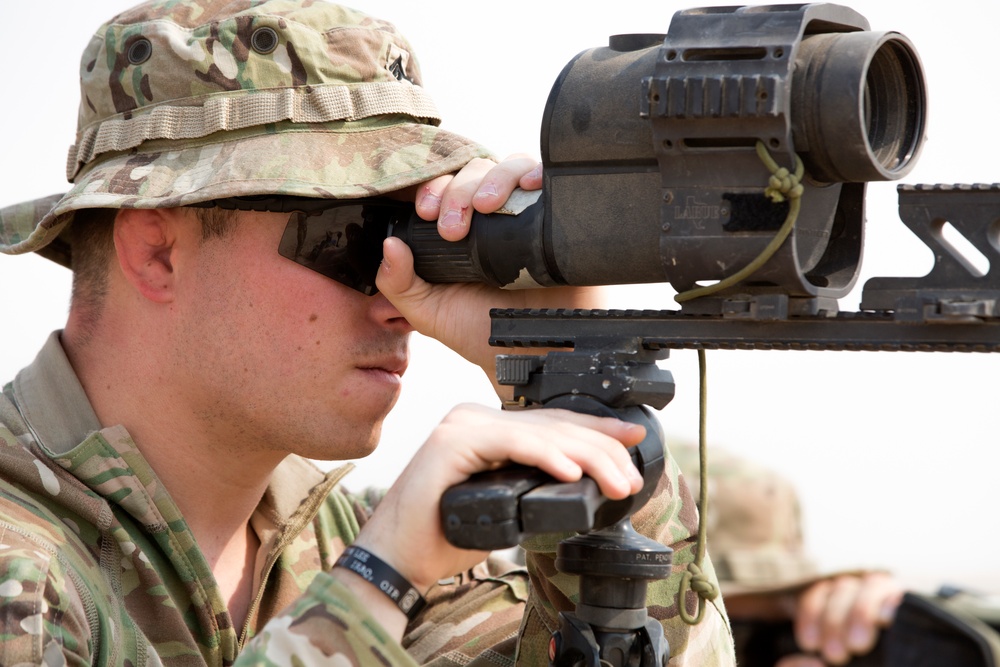 Spanish army and 82nd Airborne Division conduct Sniper training