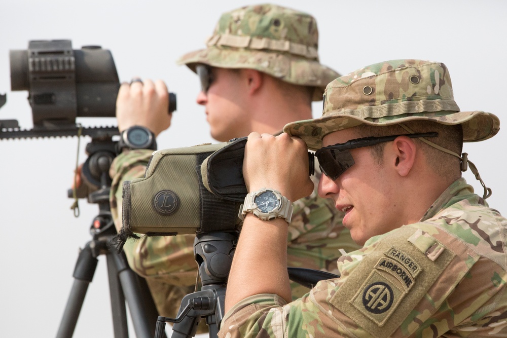 Spanish army and 82nd Airborne Division conduct Sniper training