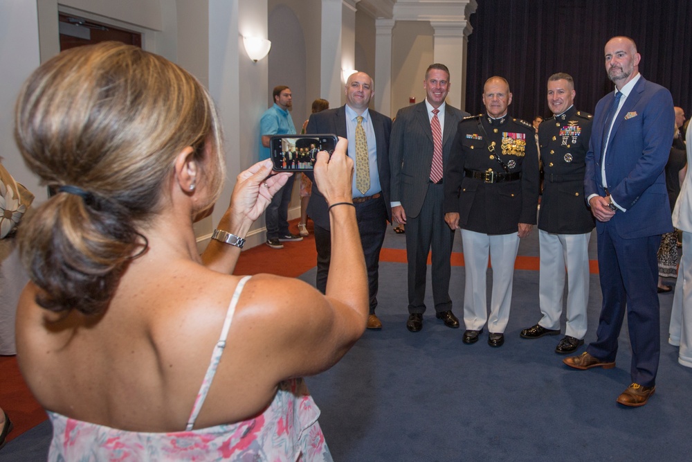 CMC Hosts Evening Parade