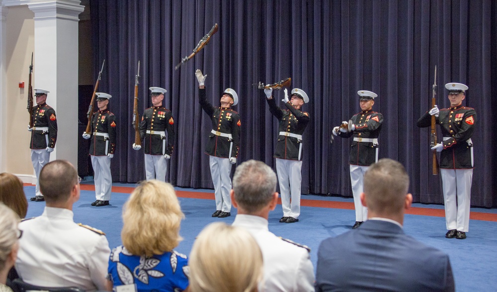 CMC Hosts Evening Parade