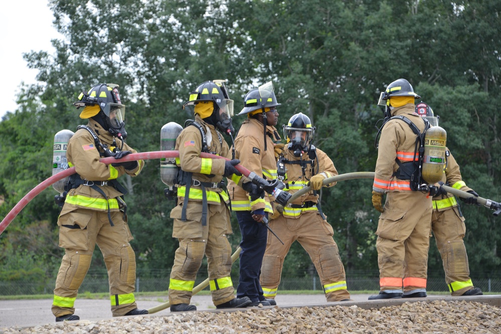 Interior Aircraft Rescue Firefighter Training