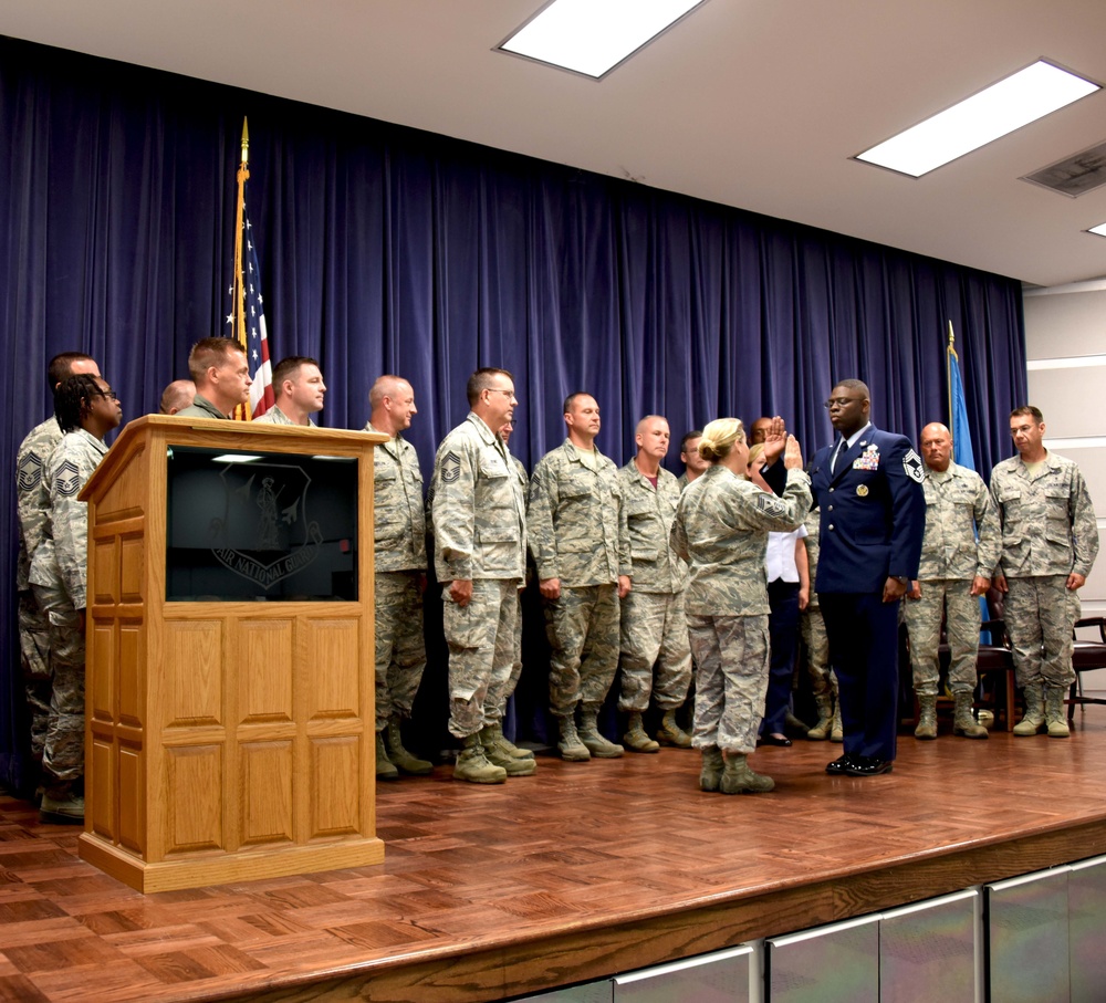 Chief Master Sergeant Hunt’s Promotion Ceremony