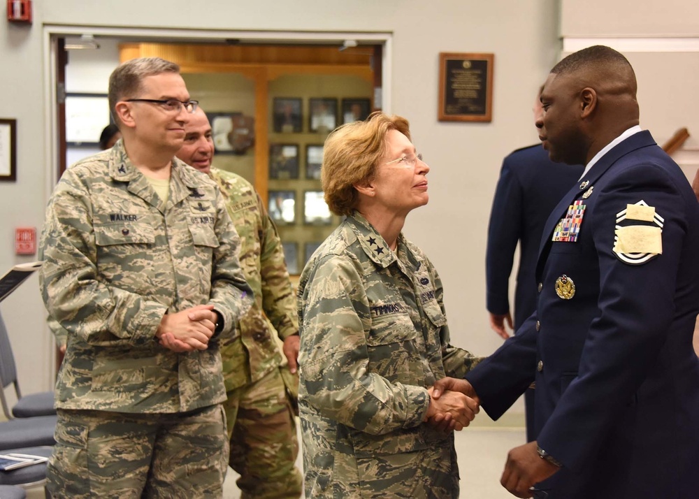 Chief Master Sergeant Hunt’s Promotion Ceremony