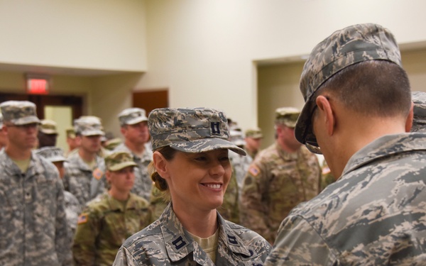 166th Airlift Wing members are recognized for state partnership program participation