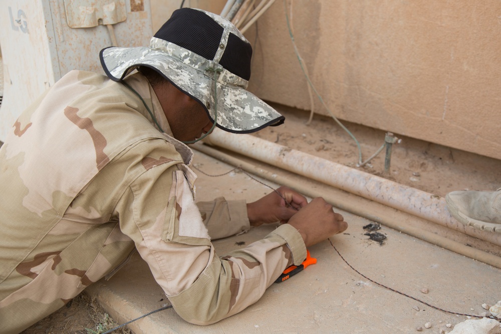 ISF Conduct Counter I.E.D Training