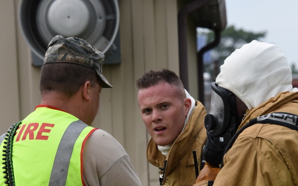 Delaware Air National Guard firefighter participates in HAZMAT course