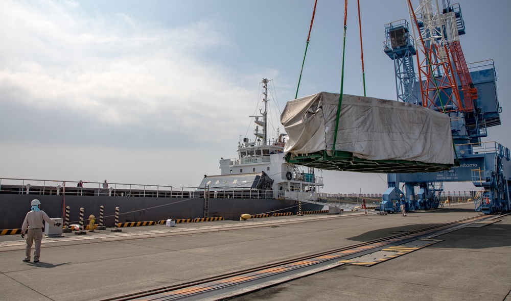 Marine Corps Air Station Iwakuni shows its airport, seaport capabilities