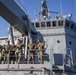 Marines board TCG Karamurselbey during Sea Breeze 17