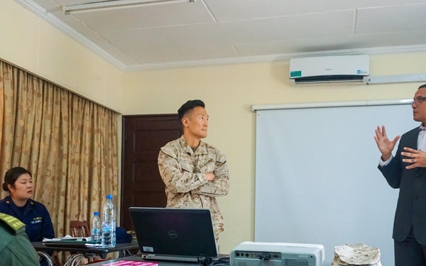 U.S. joint team brings public affairs discussion to Republic of the Congo