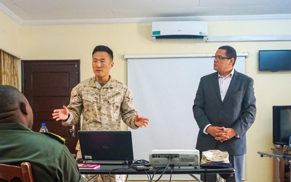 U.S. joint team brings public affairs discussion to Republic of the Congo