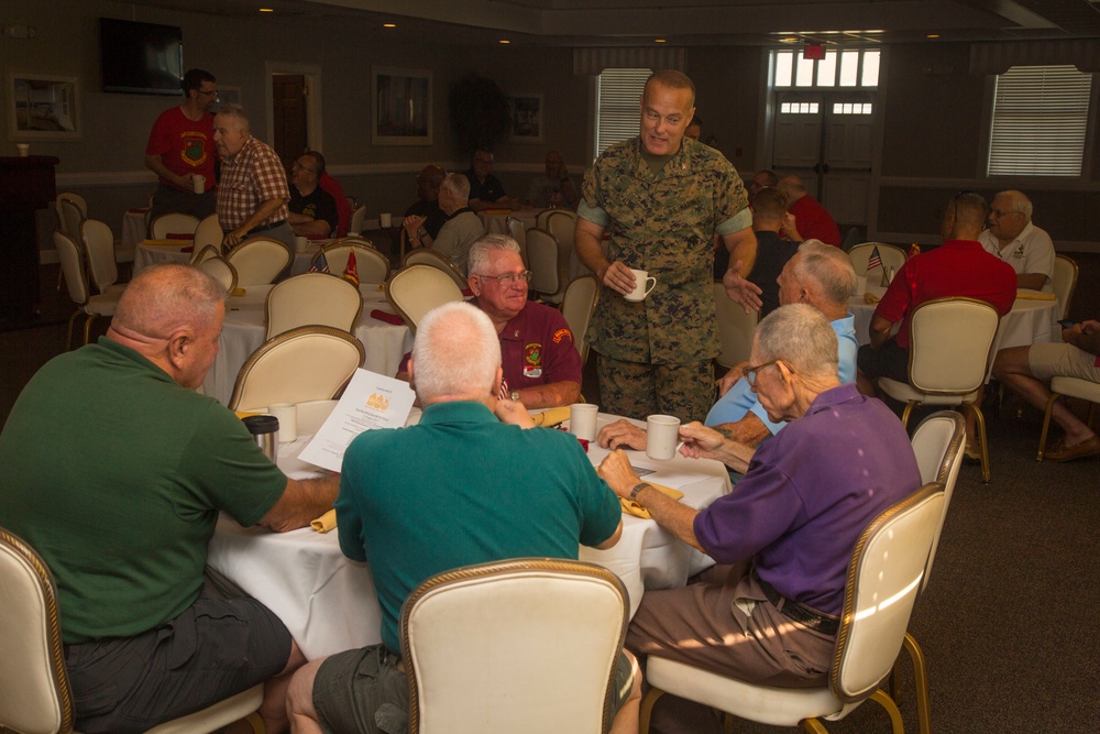 Regimental Retired Marines Breakfast