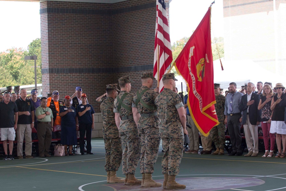 Wounded Warriror Battalion Ceremony
