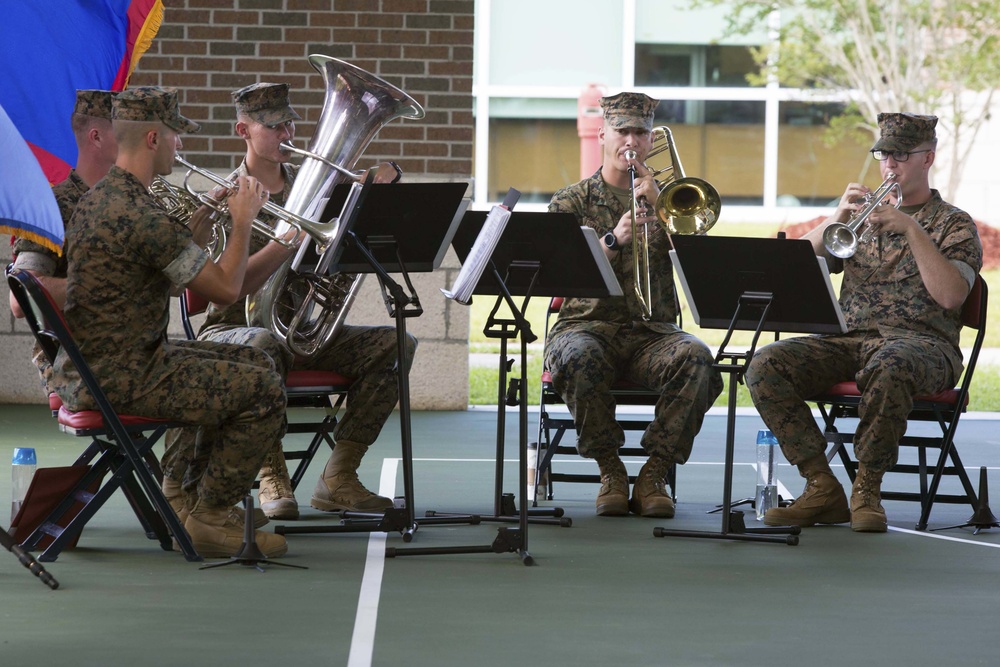 Wounded Warriror Battalion Ceremony