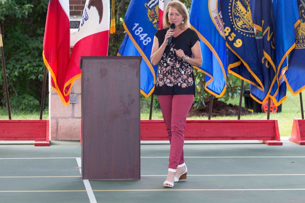 Wounded Warriror Battalion Ceremony