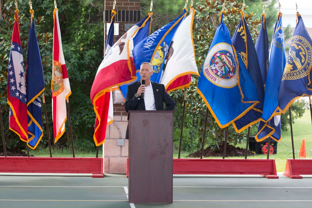 Wounded Warriror Battalion Ceremony