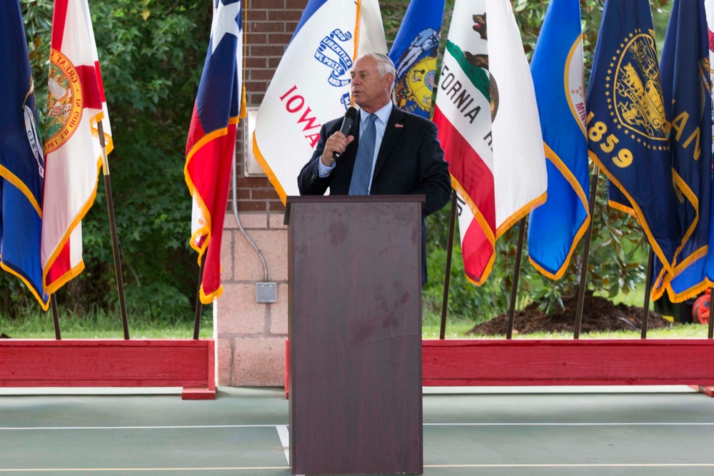 Wounded Warriror Battalion Ceremony