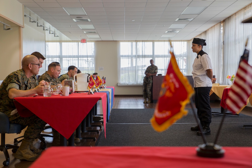 Marine compete in Food Service Specialist of the Quarter