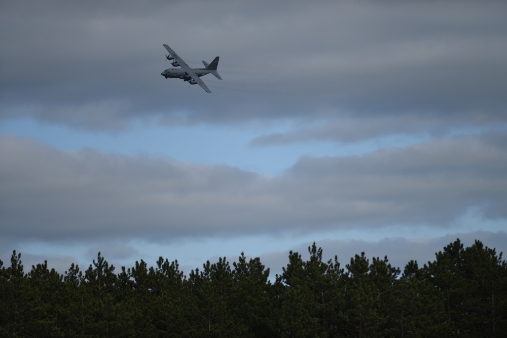 Minnesota Air Guard Lands at Fort McCoy