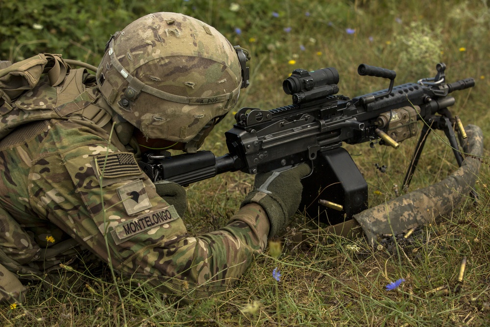 4th Infantry Division and Serbian Army Live Fire