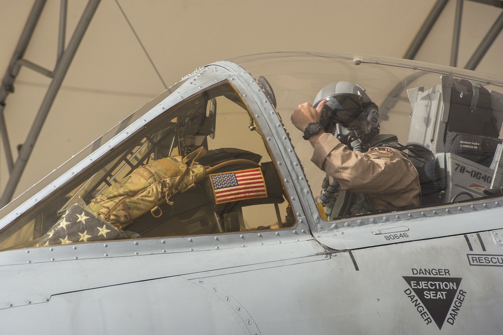 74th Fighter Squadron Thunder deploys to Southwest Asia