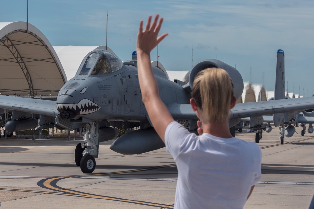 74th Fighter Squadron Thunder deploys to Southwest Asia